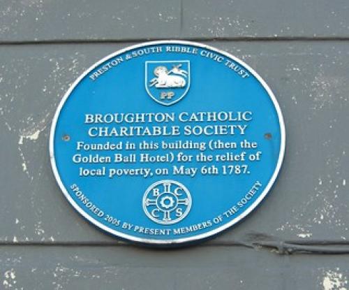 Blue Plaque replacement rededication